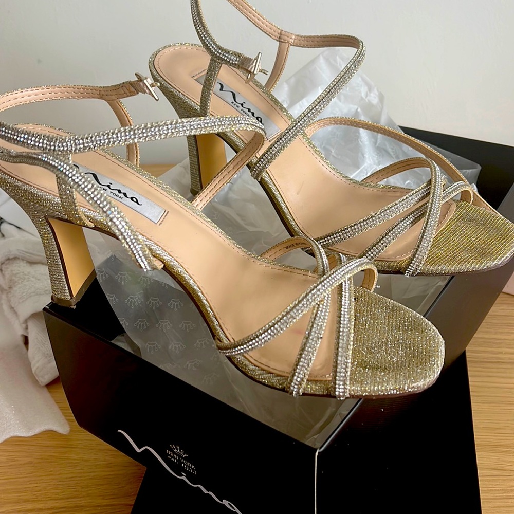 Prom or wedding, or evening cocktail type of event shoes worn for 3 hrs